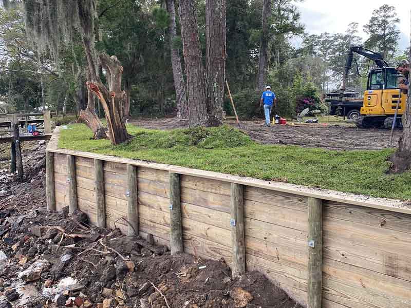 Seawall Repair in Savannah, GA