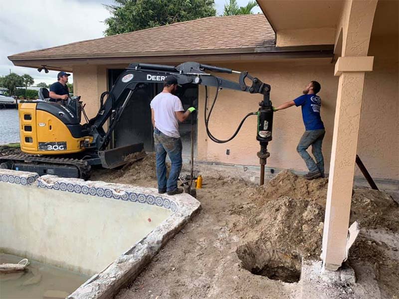 Concrete Slab Foundation Repair in Savannah, GA